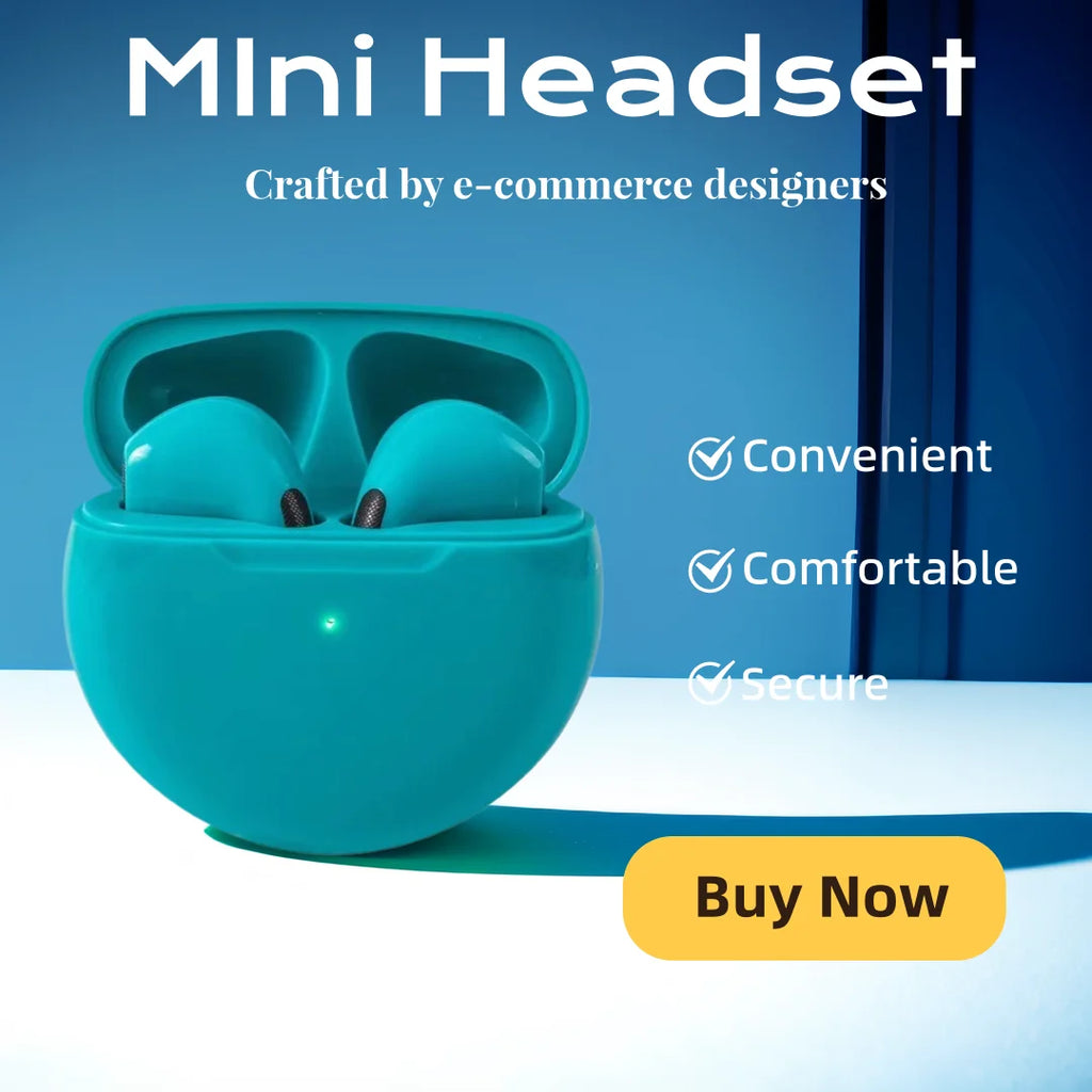 TWS Bluetooth Earphones Wireless Bluetooth Headset Noise Cancelling Earbuds with Mic Wireless Headphones