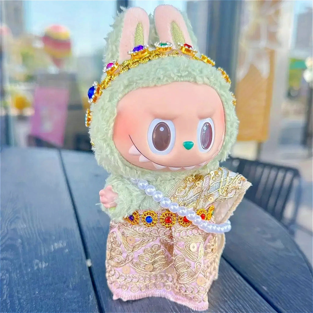 Labubu 3.0 Ropa Labubu Thai Traditional Decoration Outfit V1V2V3 Fashion Doll Clothes Accessories Cute Style