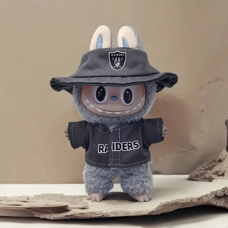 Labubu is wearing a pendant Labubu key chain baby clothes, men's street-fried sweaters, and tide brand suits blythe doll clothes