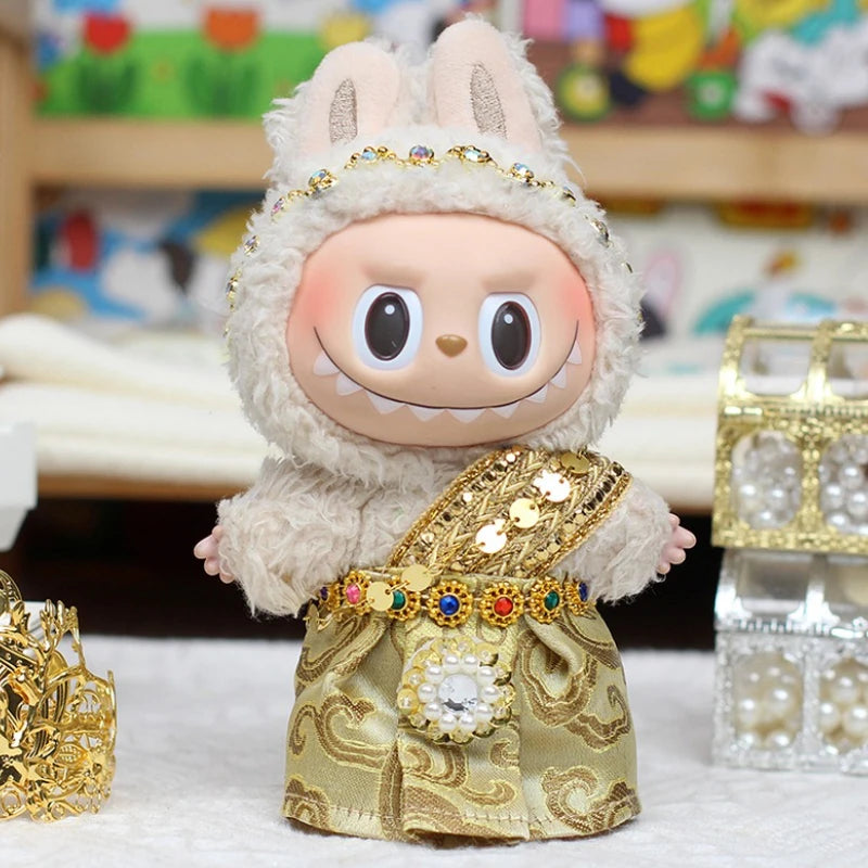 Labubu 3.0 Ropa Labubu Thai Traditional Decoration Outfit V1V2V3 Fashion Doll Clothes Accessories Cute Style